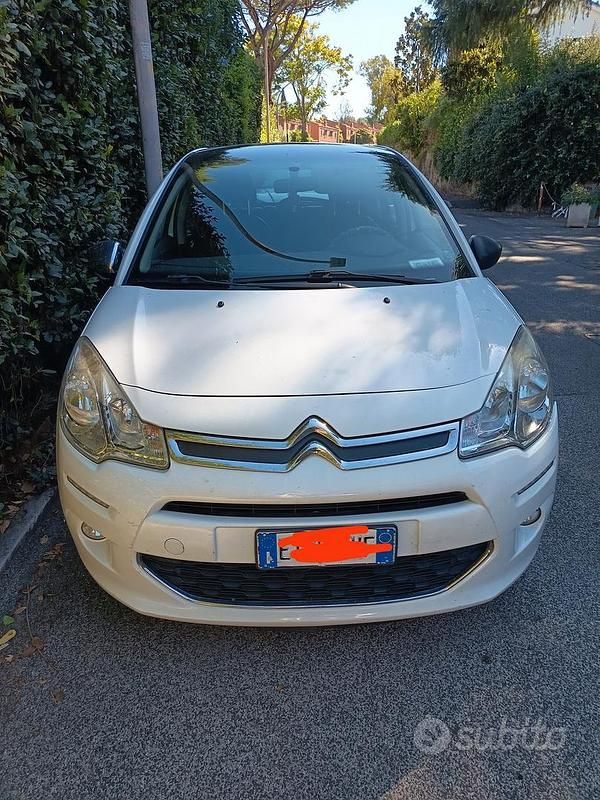 Usata Citroën C3 82 CV (60 kW) 2014 Bianco Utilitaria