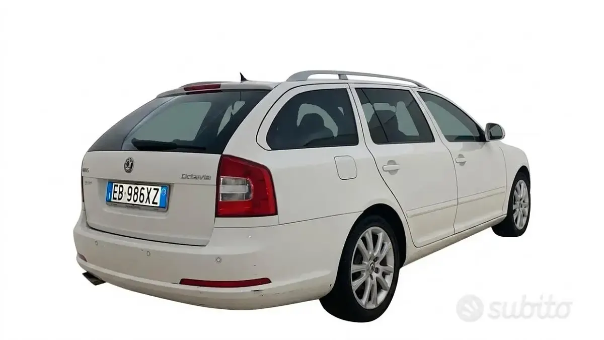 Gebraucht Skoda Octavia RS 170 PS (125 kW) 2010 Weiß Kombi