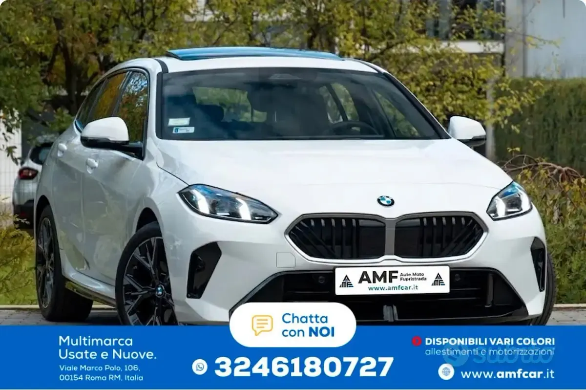 Usata BMW 120 M Sport 150 CV (110 kW) 2025 Bianco Utilitaria