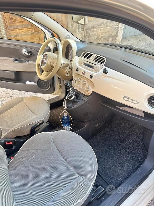 Usata Fiat 500 75 CV (55 kW) 2008 Bianco Utilitaria