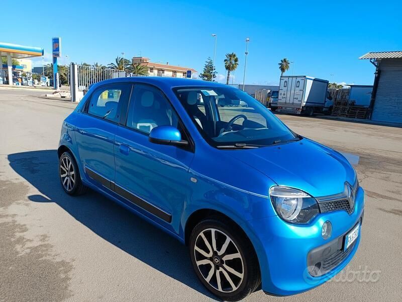 Usata Renault Twingo SE 74 CV (54 kW) 2014 Blu Utilitaria