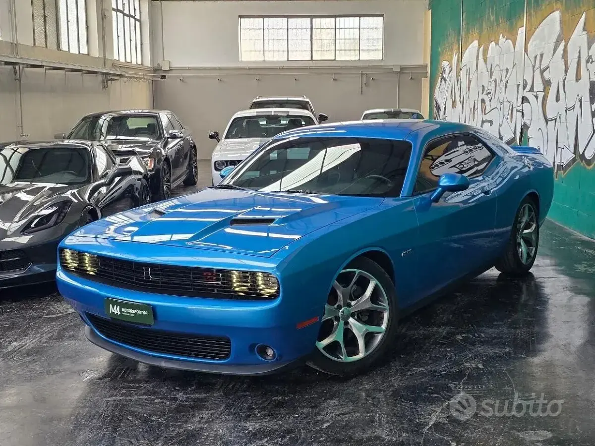Usata Dodge Challenger 381 CV (280 kW) 2016 Bluazzurro Coupé