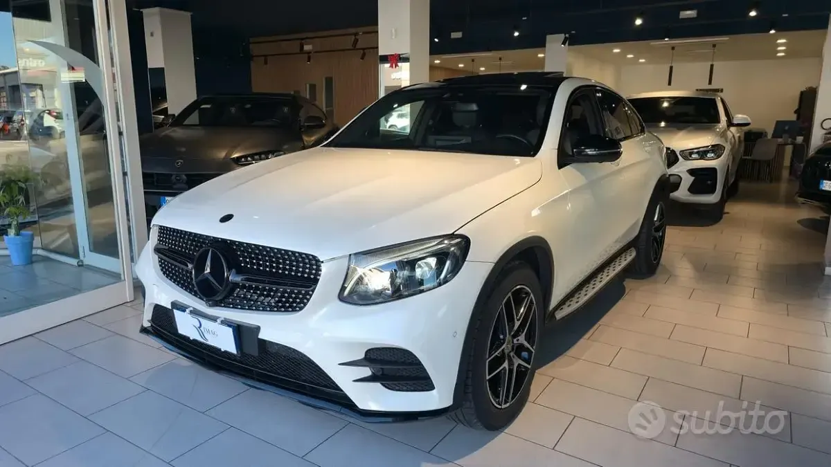 Usata Mercedes GLC220 Premium 170 CV (125 kW) 2018 Bianco SUV