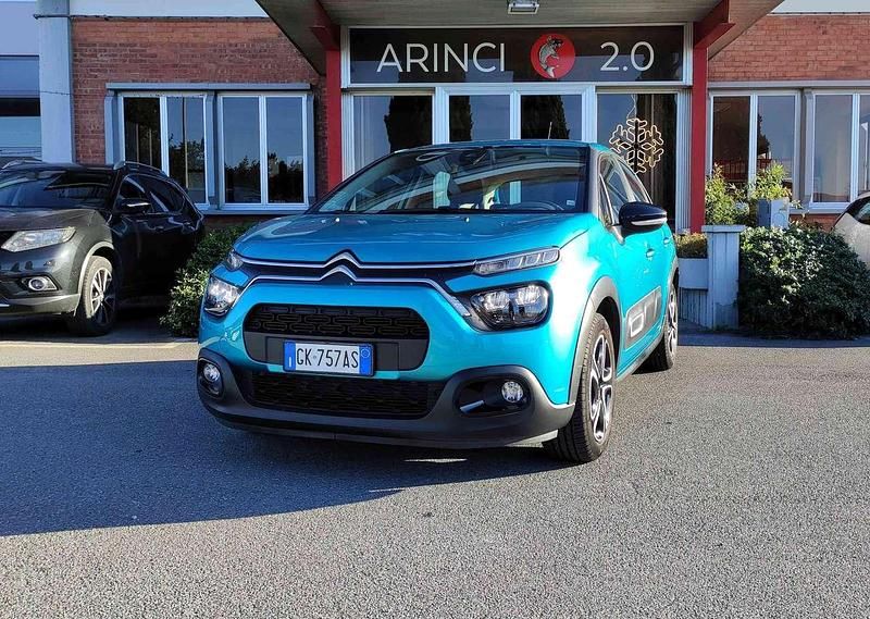Spring blue Usata 2022 Citroën C3 Feel Tre volumi | 11.600 € (Ottimo prezzo) - Immagine 1/4
