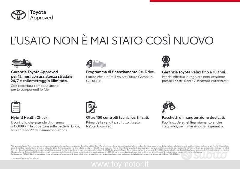 Usata Toyota RAV4 Hybrid Style 222 CV (163 kW) 2019 Bianco SUV