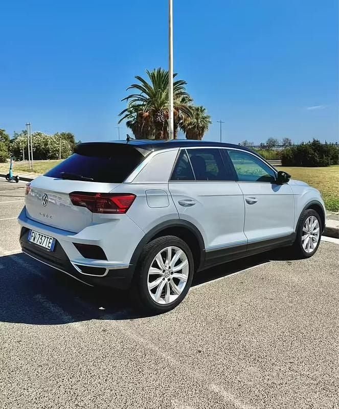 Usata VW T-Roc Advance 116 CV (85 kW) 2018 Bianco SUV