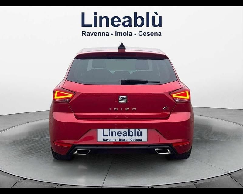 Usata Seat Ibiza FR 95 CV (69 kW) 2020 Rosso Berlina