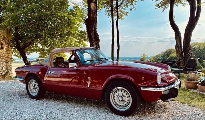 Usata Triumph Spitfire 1970 Rosso Cabrio