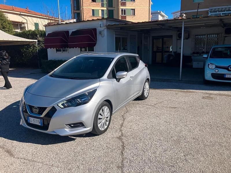 Second-hand Nissan Micra Acenta 92 CP (67 kW) 2023 Argintiu Hatchback