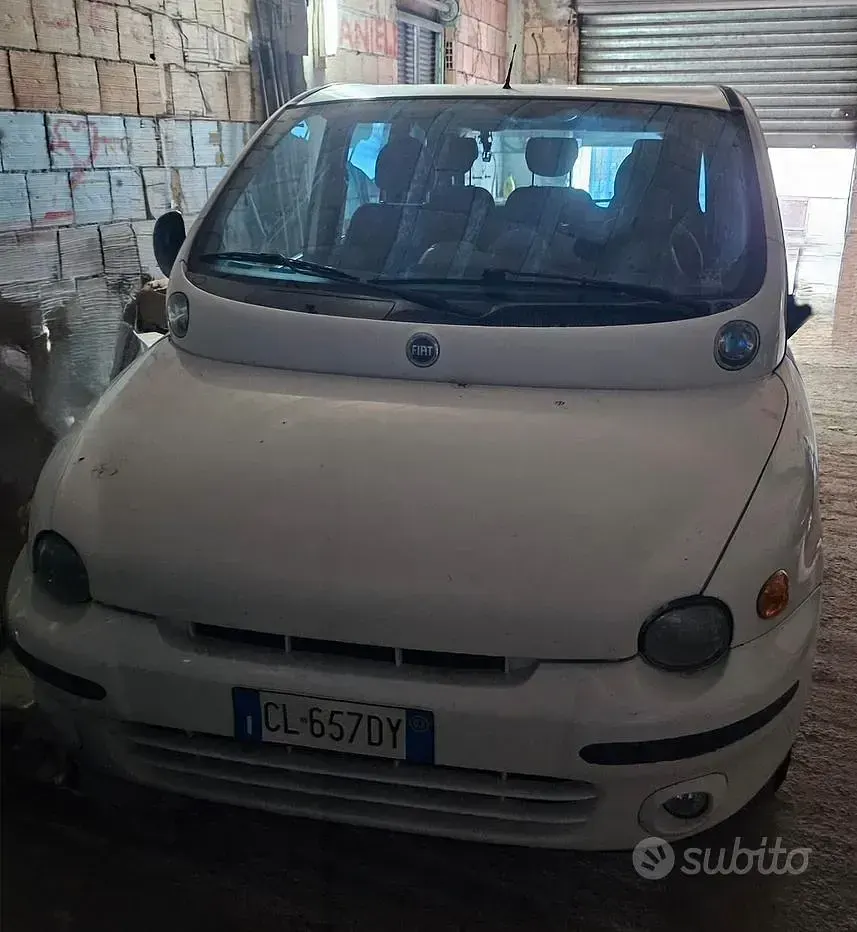 Usata Fiat Multipla 116 CV (85 kW) 2003 Bianco Monovolume