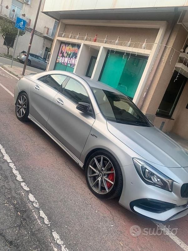 Usata Mercedes CLA45 AMG AMG 381 CV (280 kW) 2016 Grigio Berlina
