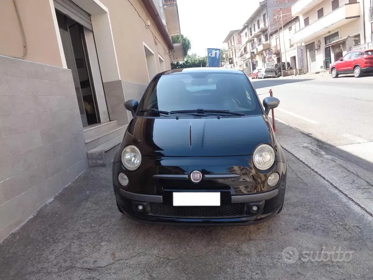 Usata Fiat 500 Sport 69 CV (50 kW) 2008 Nero Berlina