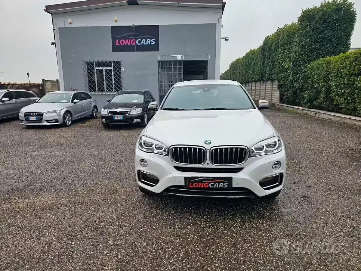 Begagnad BMW X6 M Sport 249 HK (183 kW) 2019 Vit SUV