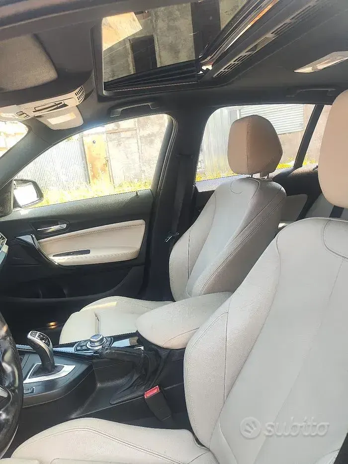 Usata BMW 125 M Sport 224 CV (164 kW) 2016 Nero Utilitaria