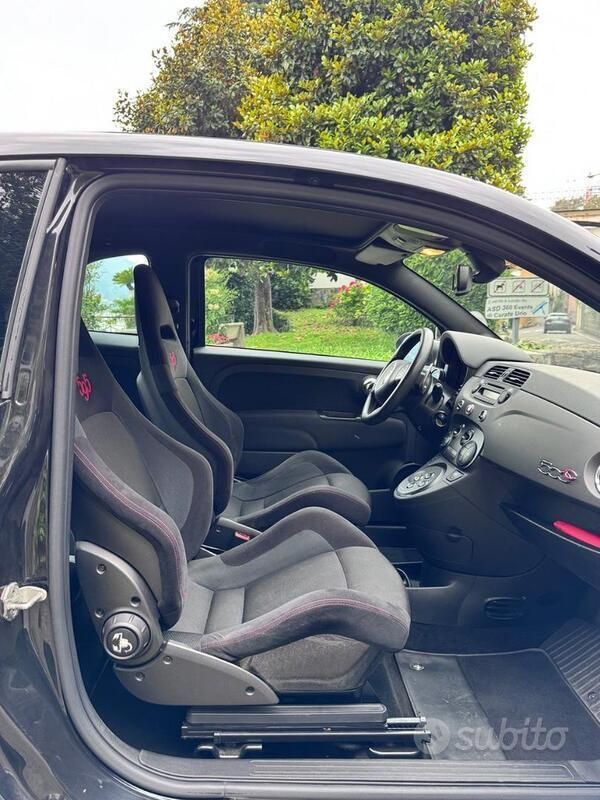 Usata Abarth 595 Competizione 190 CV (139 kW) 2014 Nero Utilitaria