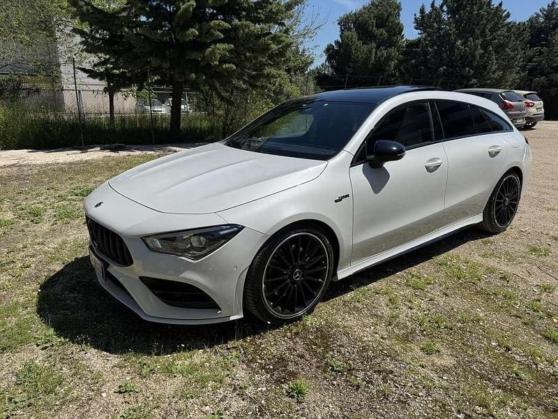 Usata Mercedes CLA200 Shooting Brake AMG Edition 1 150 CV (110 kW) 2021 Bianco Station wagon