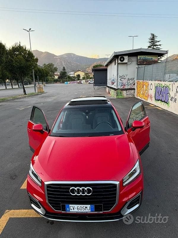 Usata Audi Q2 116 CV (85 kW) 2020 Rosso SUV