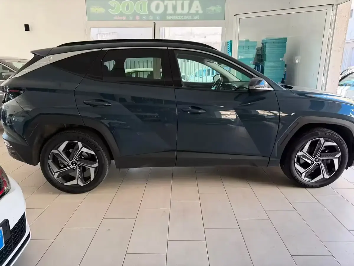 Usata Hyundai Tucson 179 CV (131 kW) 2022 Verde SUV