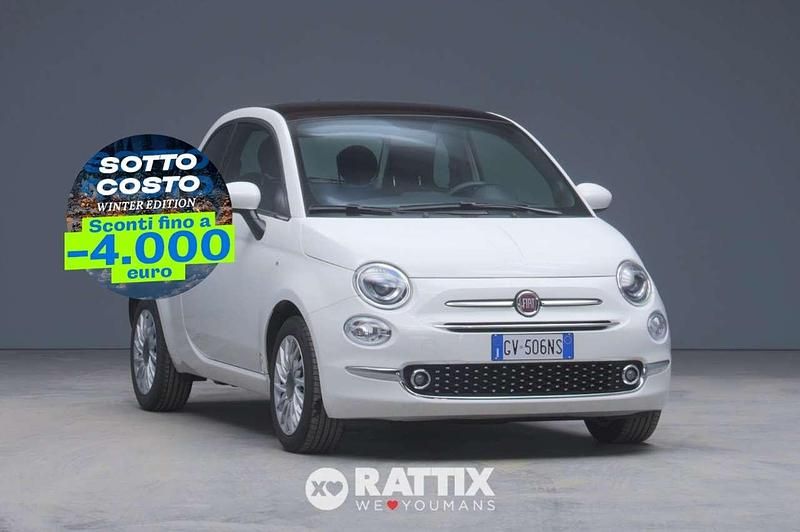 Bianco gelato Usata 2024 Fiat 500 Dolcevita Due volumi | 11.923 € (Ottimo prezzo) - Immagine 1/4