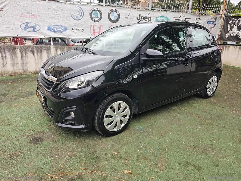 Usata Peugeot 108 Collection 69 CV (50 kW) 2018 Nero Utilitaria