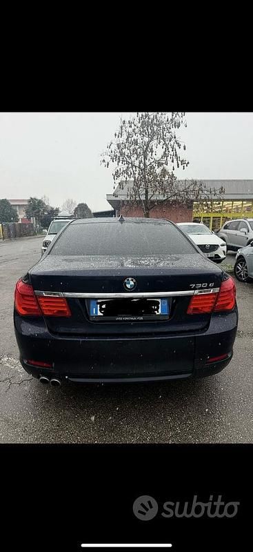 Usata BMW 730 245 CV (180 kW) 2010 Blu Berlina