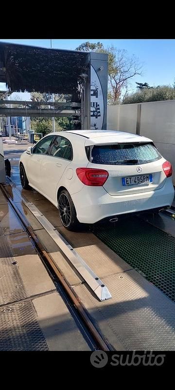 Usata Mercedes A200 136 CV (100 kW) 2014 Bianco Berlina