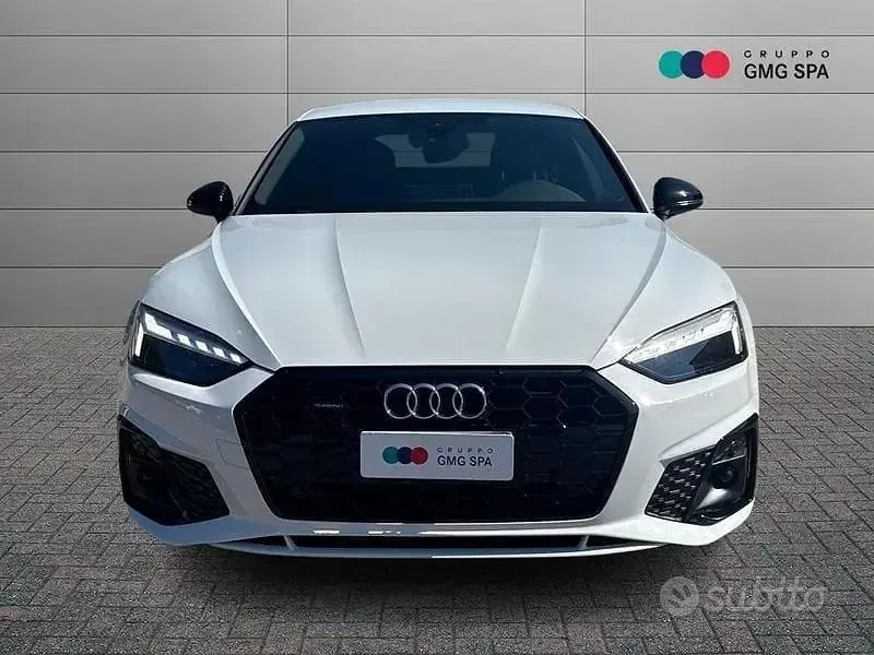 Usata Audi A5 S-Line 204 CV (150 kW) 2023 Bianco Coupé