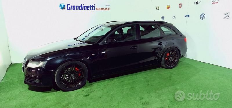 Usata Audi A4 S-Line 170 CV (125 kW) 2010 Nero Utilitaria