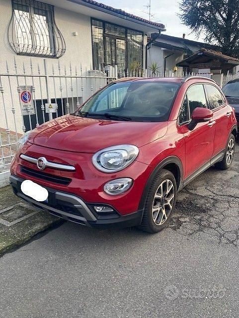 Usata Fiat 500X Cross Plus 140 CV (102 kW) 2015 Rosso SUV
