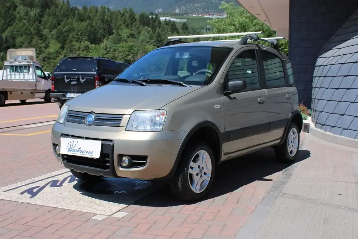Usata Fiat Panda 4x4 Climbing 69 CV (50 kW) 2006 Oro Utilitaria
