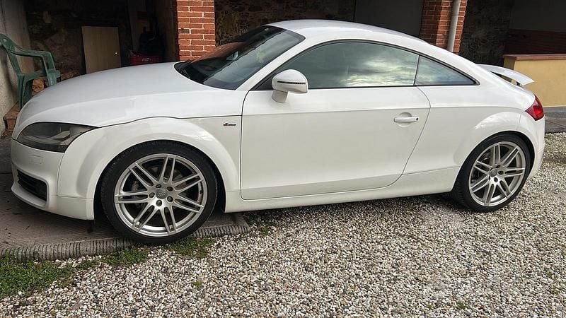 Usata Audi Coupé S-Line 200 CV (147 kW) 2008 Bianco Coupé