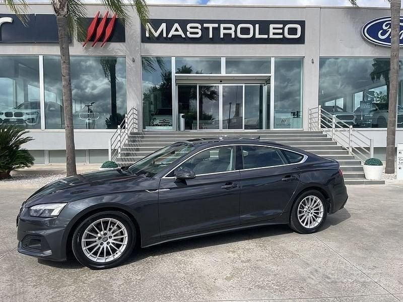 Usata Audi A5 Sportback Business 204 CV (150 kW) 2020 Grigio Utilitaria