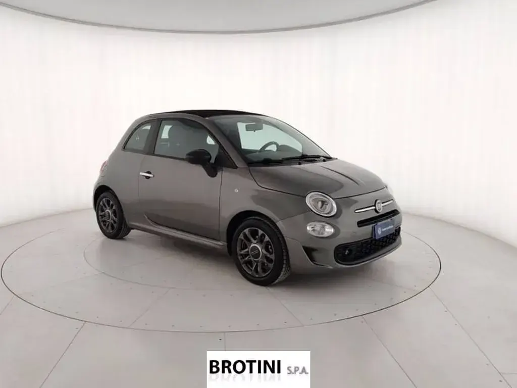 Usata Fiat 500C Sport 69 CV (50 kW) 2021 Grigio Cabrio