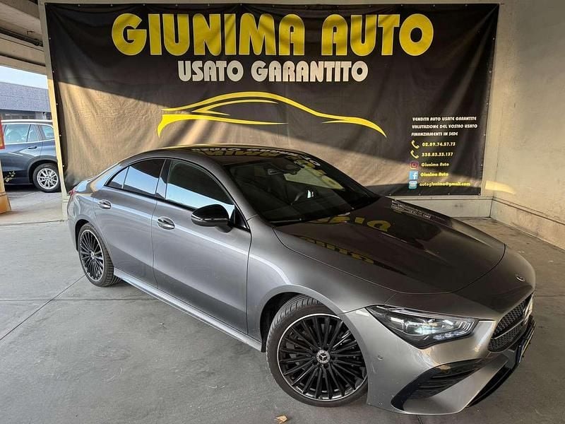 Usata Mercedes CLA200 AMG Line Premium Plus 150 CV (110 kW) 2024 Grigio Coupé
