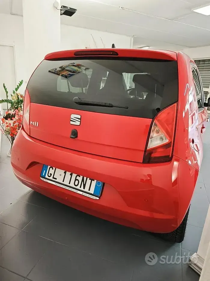 Usata Seat Mii Style 60 CV (44 kW) 2019 Rosso Utilitaria