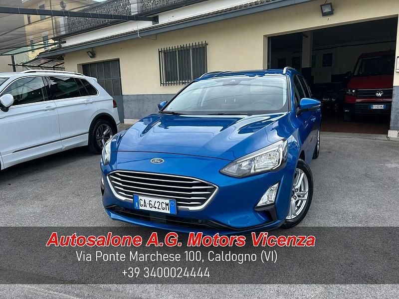 Usata Ford Focus Business Edition 120 CV (88 kW) 2020 Blu Station wagon
