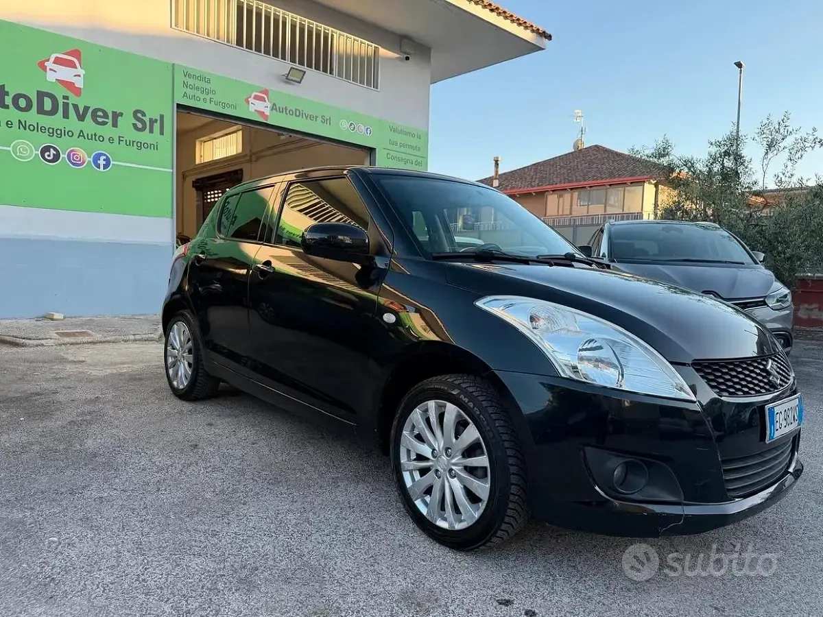 Usata Suzuki Swift GL 94 CV (69 kW) 2011 Nero Utilitaria