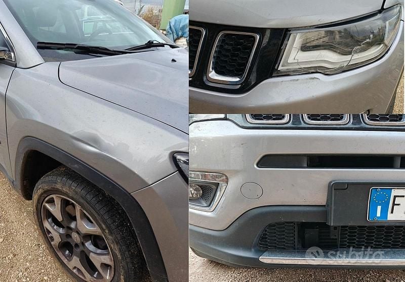 Usata Jeep Compass Limited 140 CV (102 kW) 2019 Grigio SUV
