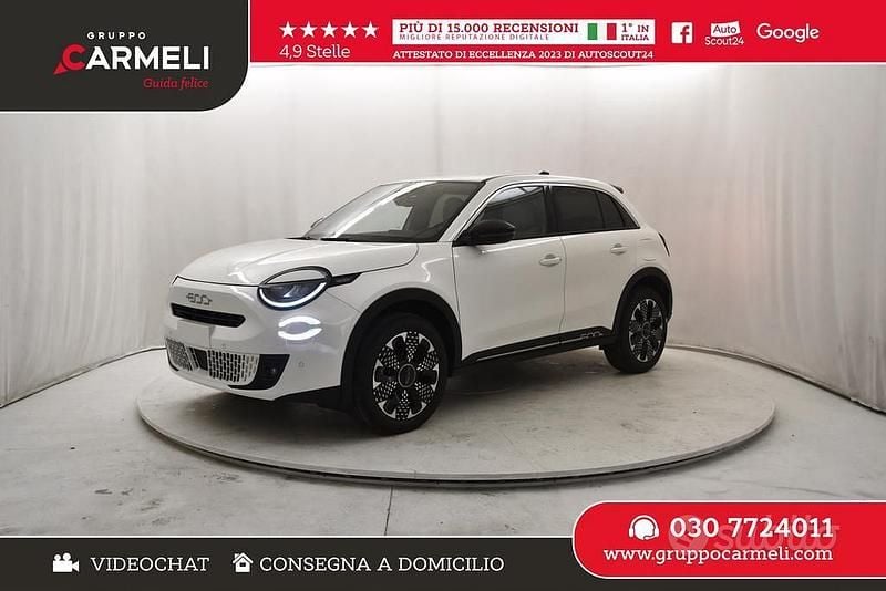 Nuova Fiat 600 La Prima 110 CV (80 kW) 2025 Bianco SUV
