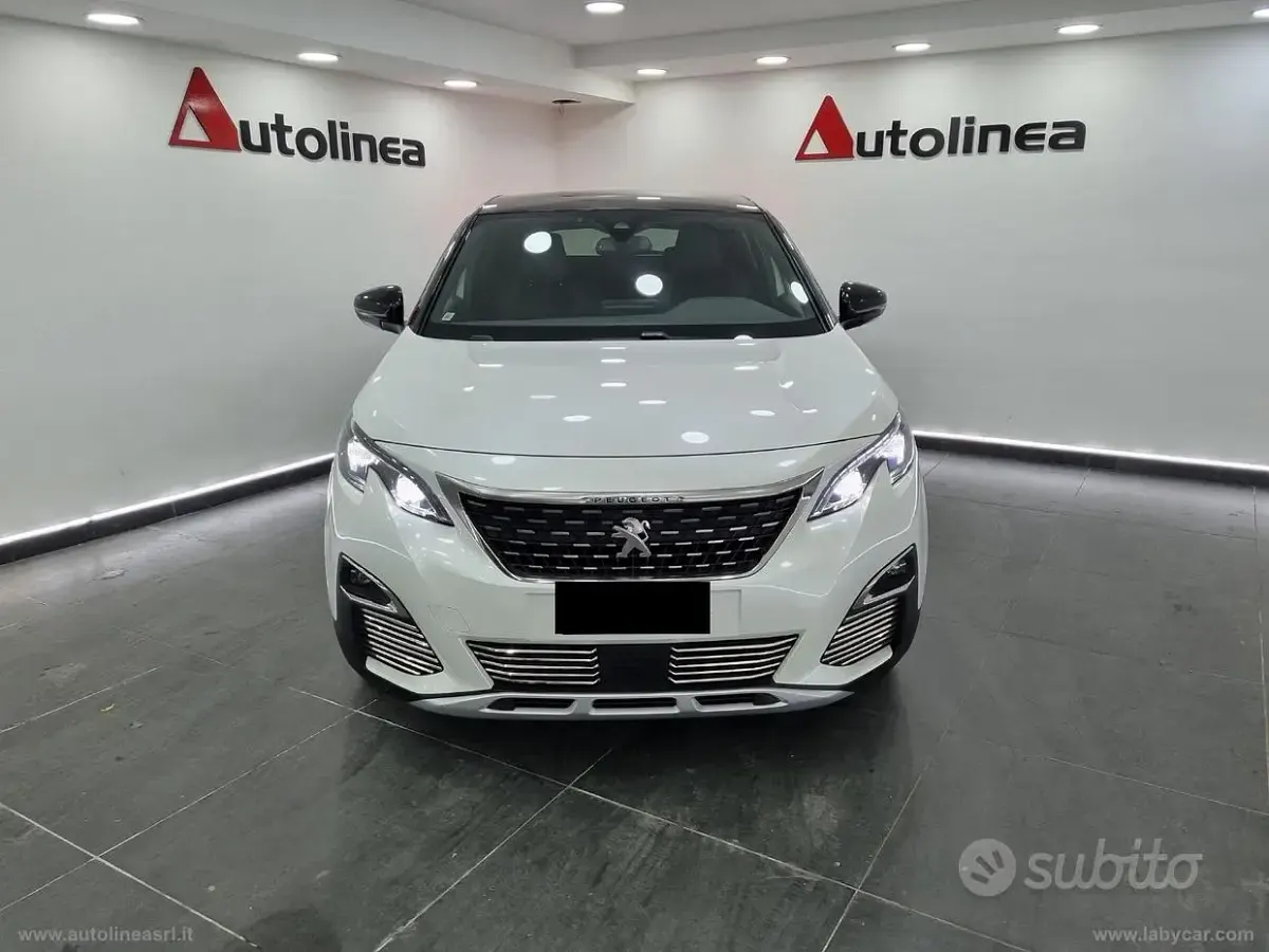 Usata Peugeot 3008 GT-line 131 CV (96 kW) 2018 Bianco SUV