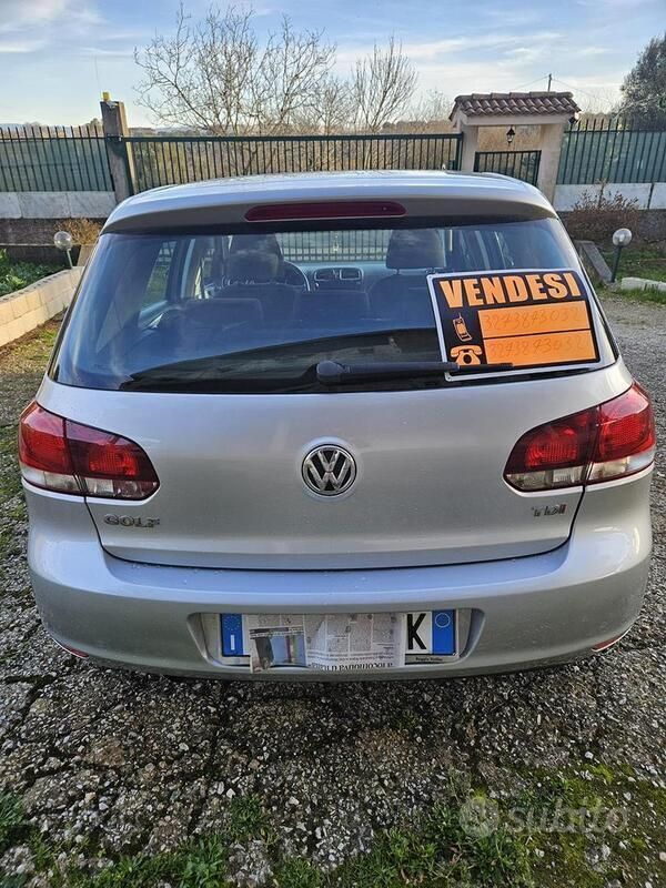 Usata VW Golf VI 105 CV (77 kW) 2011 Utilitaria