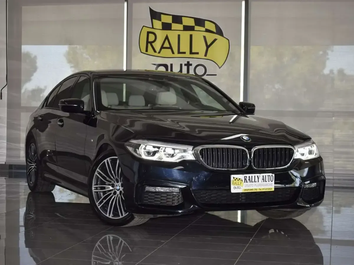 Usata BMW 520 M Sport 190 CV (139 kW) 2019 Blu Berlina