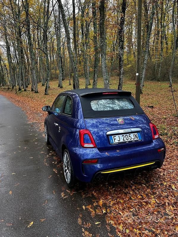Usata Abarth 595 140 CV (102 kW) 2017 Blu Berlina