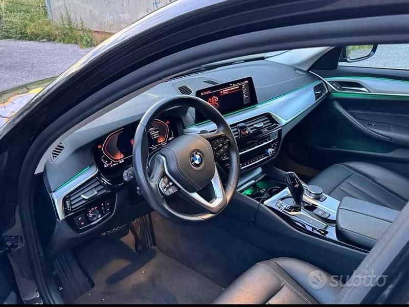 Usata BMW 518 2020 Nero Berlina