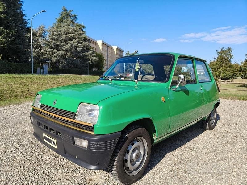 Usata Renault R5 1970 Verde Utilitaria