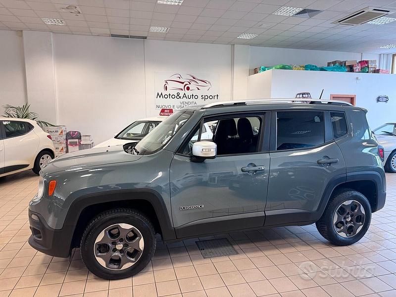 Usata Jeep Renegade Limited 140 CV (102 kW) 2015 Blu SUV