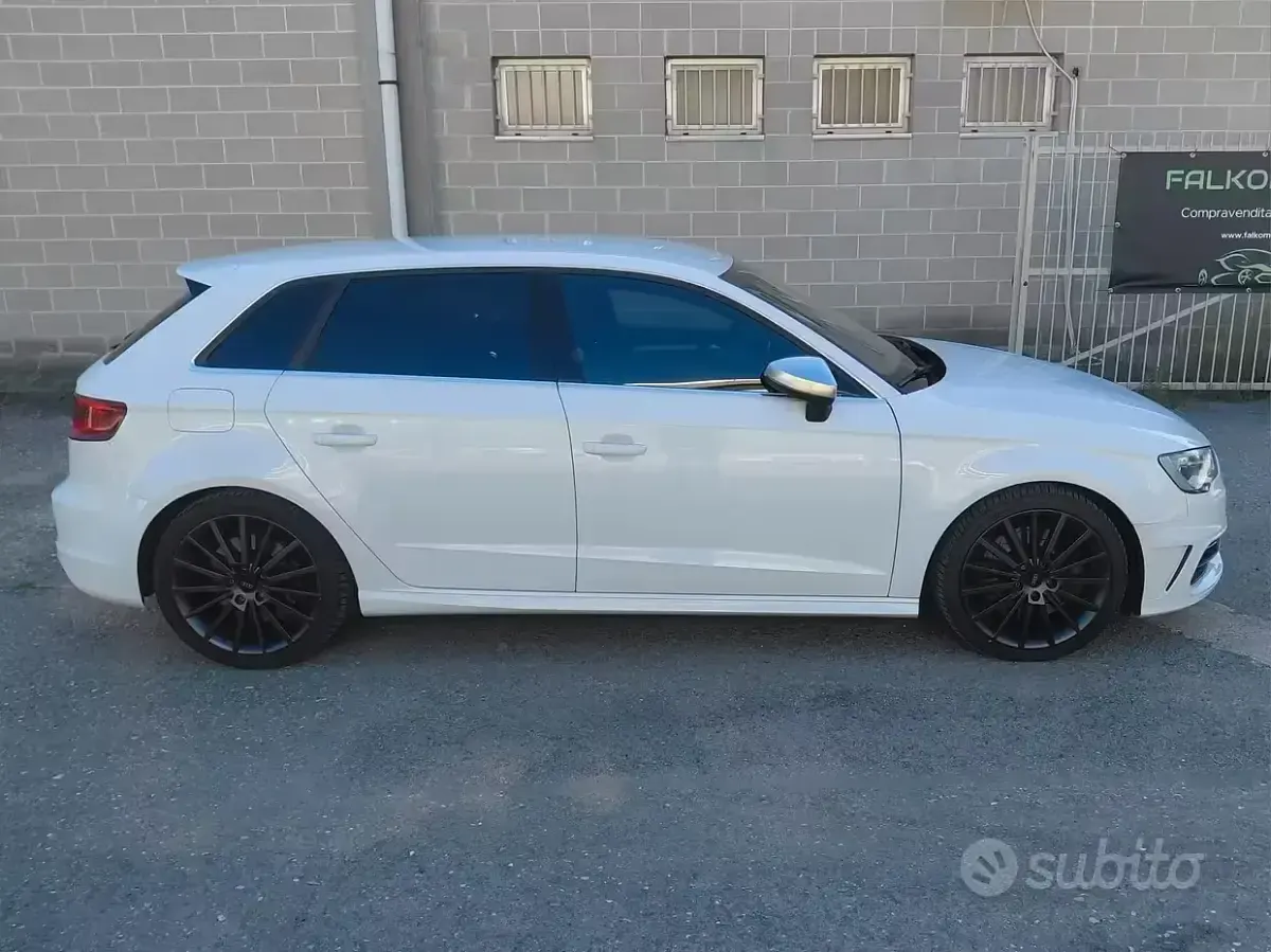 Usata Audi S3 Ambiente 300 CV (220 kW) 2016 Bianco Berlina