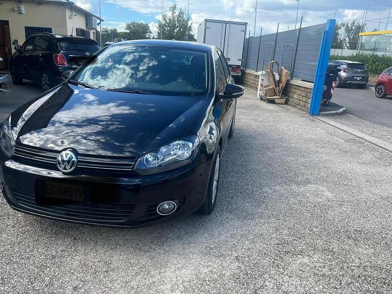 Usata VW Golf VI 140 CV (102 kW) 2011 Nero Utilitaria