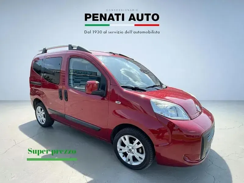 Usata Fiat Qubo Active 75 CV (55 kW) 2010 Rosso Monovolume