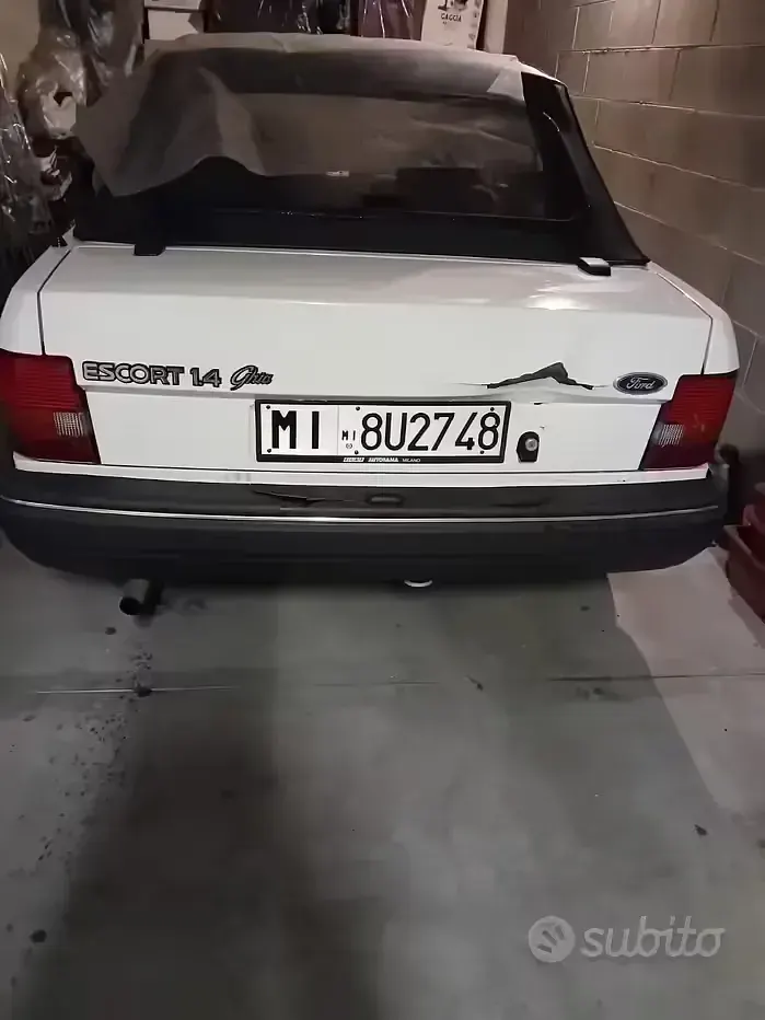 Usata Ford Escort Cabriolet 73 CV (53 kW) 1991 Cabrio